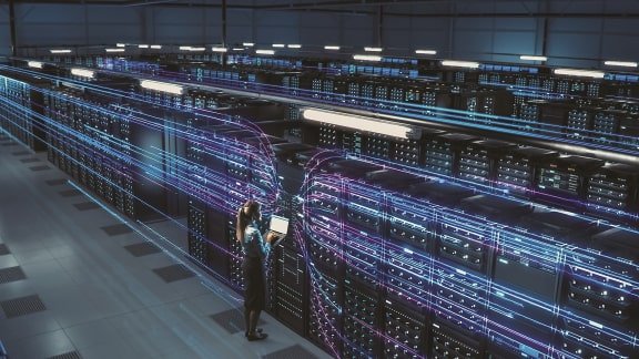 image about of AI data center