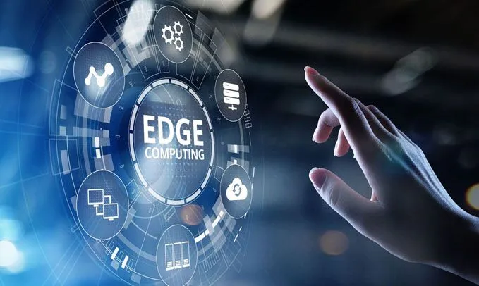 finger touching edge computing