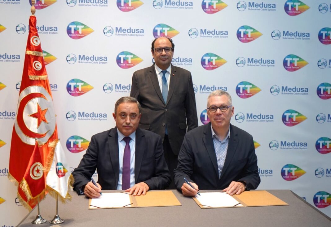 Tunisia Telecom and Medusa submarine cable system