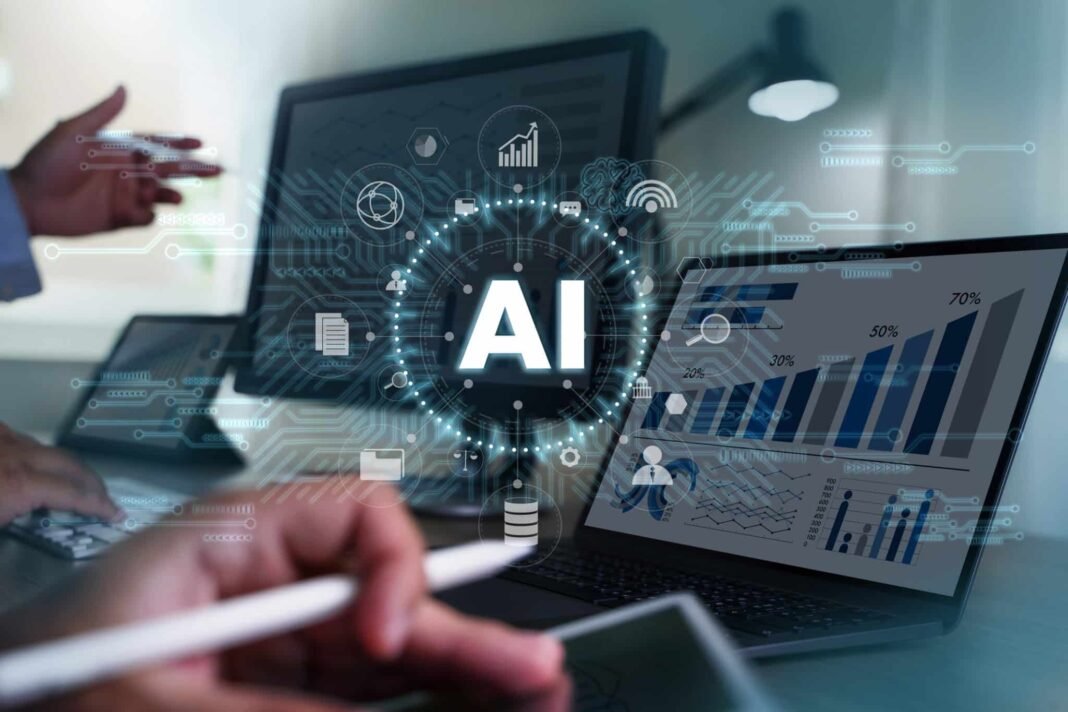 The image AI in Financial Investment.