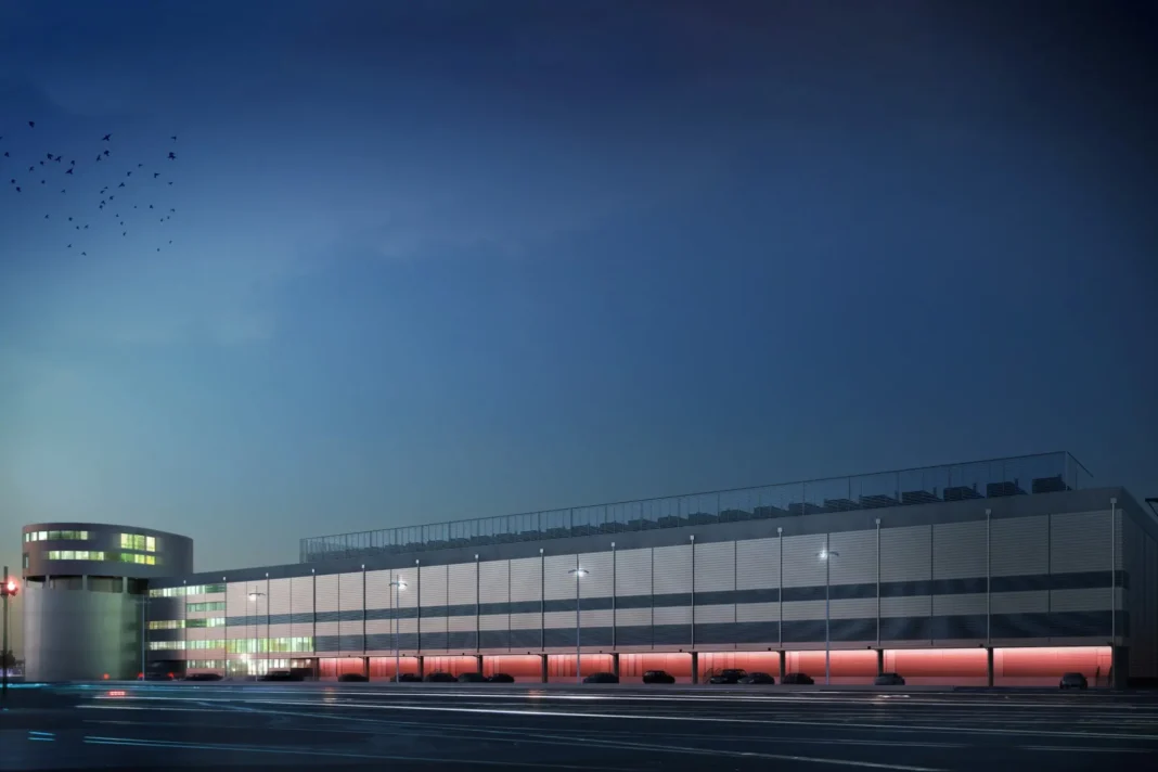 image about data center building