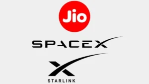 image about jio spacex starlink logo