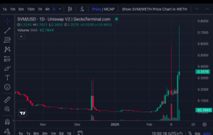 stock market ghraph of strato VMs
