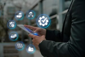 image about men using mobile