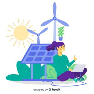 image about Modern nature background with ecology concept