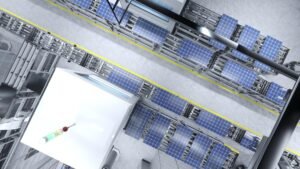 image about warehouse 3D illustration