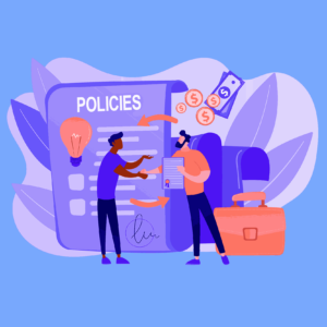 vector image of policies 