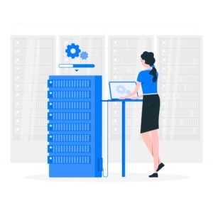image about Server status concept illustration